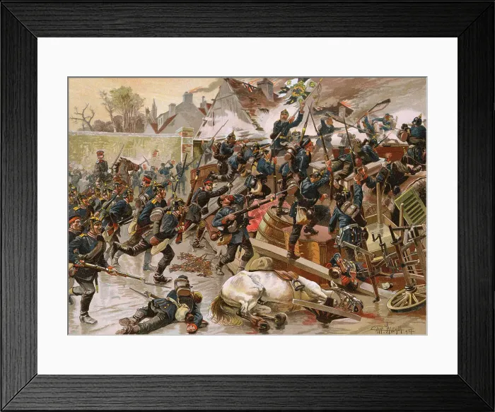 Framed Print : FRANCO-PRUSS / LE BOURGET Framed Print : FRANCO-PRUSS / LE BOURGET