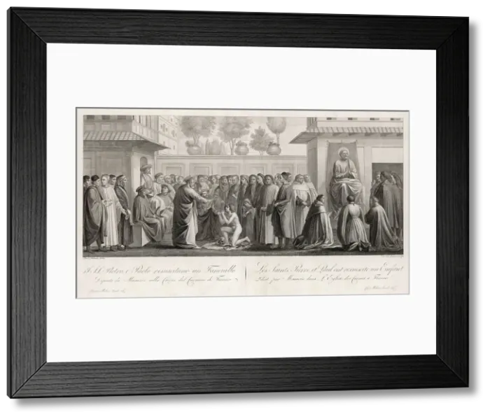 Framed Print : PAUL & PETER SAVE BOY Framed Print : PAUL & PETER SAVE BOY