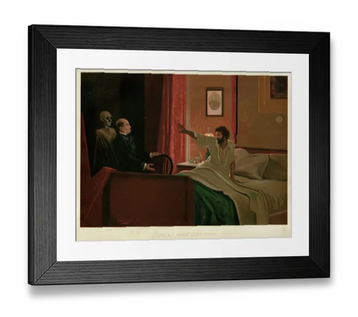 Framed Print : VISION OF DEATH Framed Print : VISION OF DEATH