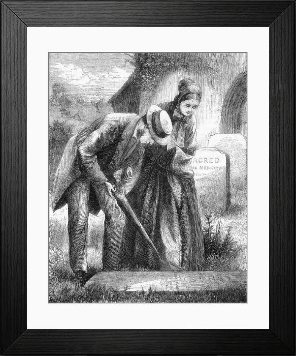 Framed Print : THE FORGOTTEN DEAD Framed Print : THE FORGOTTEN DEAD