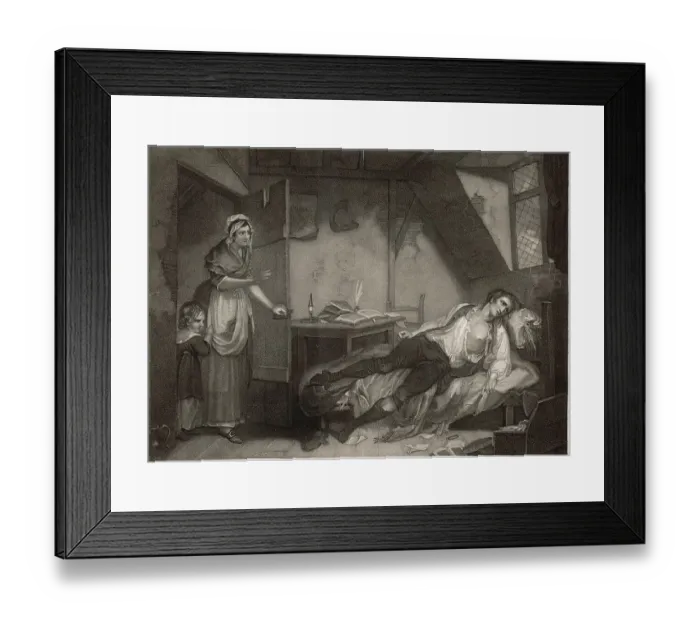 Framed Print : THOMAS CHATTERTON Framed Print : THOMAS CHATTERTON