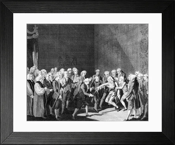 Framed Print : WILLIAM PITT THE ELDER -DEATH Framed Print : WILLIAM PITT THE ELDER -DEATH