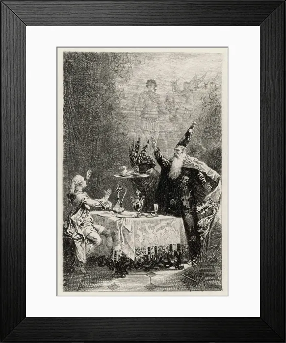 Framed Print : VISIONS ON GLUBBDUBRIB Framed Print : VISIONS ON GLUBBDUBRIB