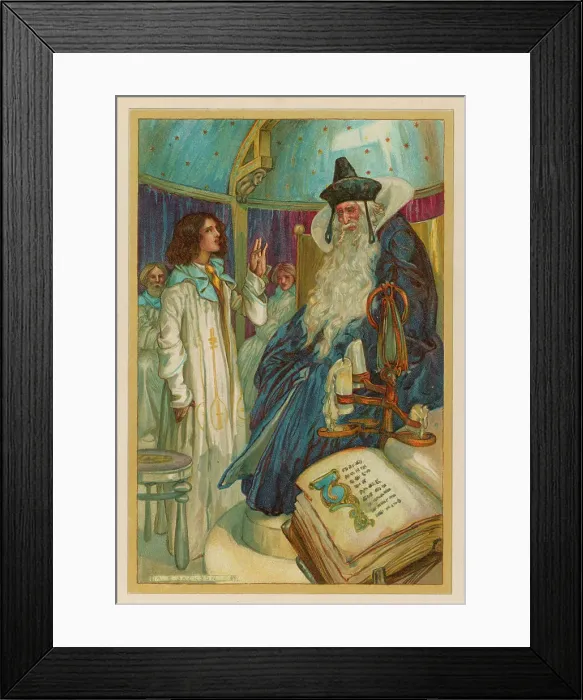 Framed Print : GULLIVER IN LAPUTA