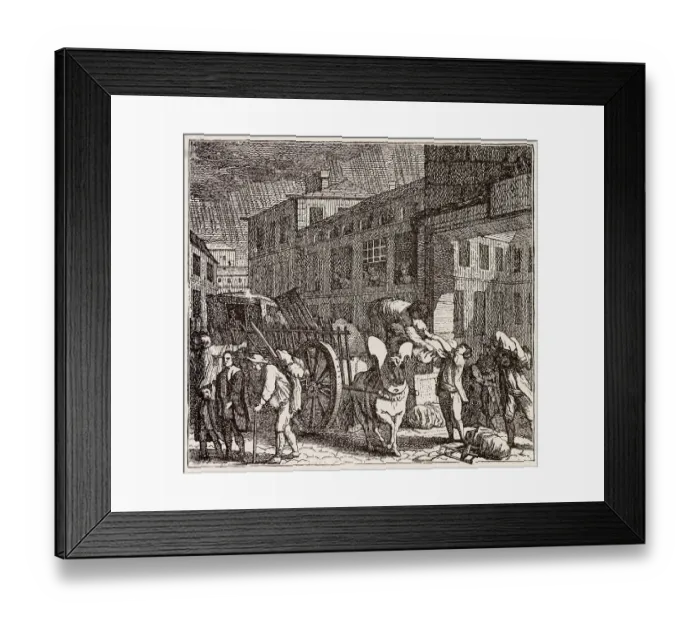 Framed Print : The Jesuits are expelled from France Date: 1764 Framed Print : The Jesuits are expelled from France Date: 1764
