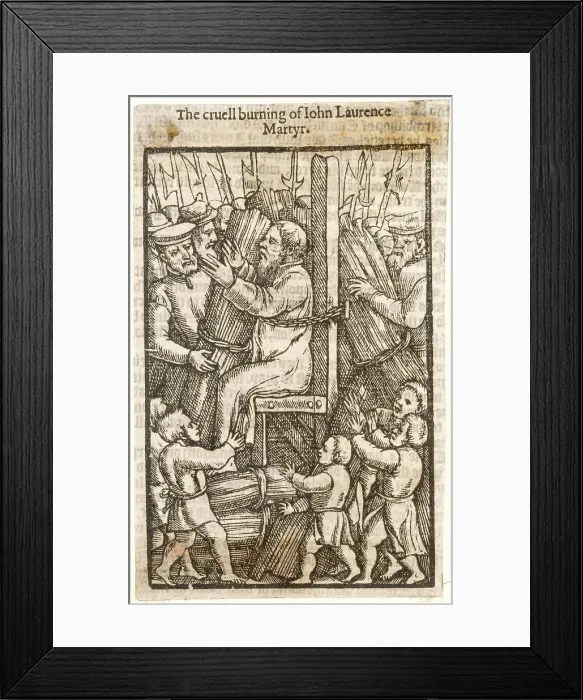 Framed Print : EXECUTION / JOHN LAURENCE Framed Print : EXECUTION / JOHN LAURENCE