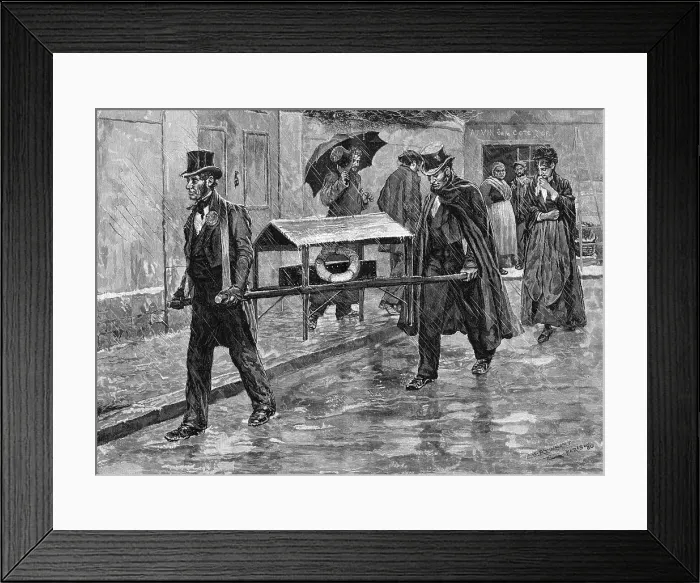 Framed Print : CHILD'S FUNERAL, FRANCE Framed Print : CHILD'S FUNERAL, FRANCE