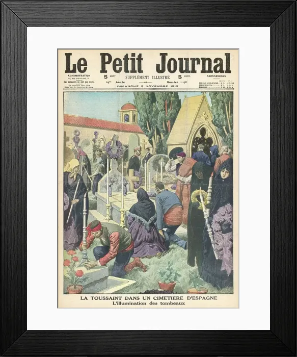 Framed Print : SPANISH CEMETERY Framed Print : SPANISH CEMETERY
