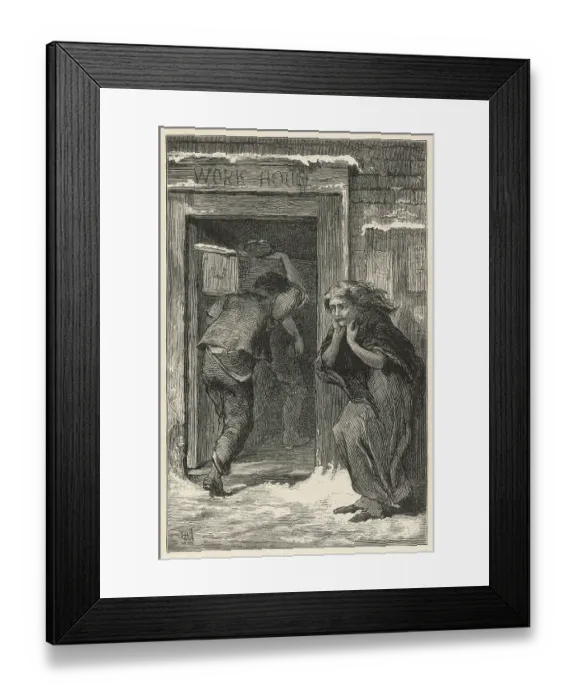 Framed Print : WORKHOUSE FUNERAL Framed Print : WORKHOUSE FUNERAL