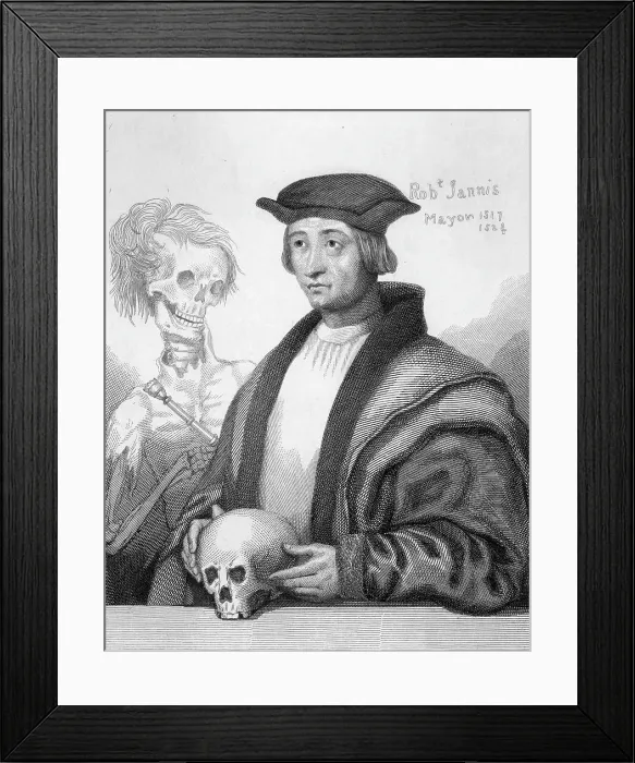 Framed Print : MAN, SKULL, SKELETON Framed Print : MAN, SKULL, SKELETON