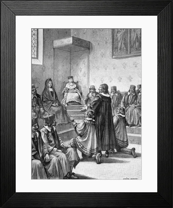 Framed Print : LOUIS XIV AS A BOY Framed Print : LOUIS XIV AS A BOY