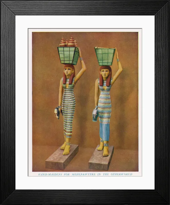 Framed Print : EGYPTIAN SERVANT GIRLS Framed Print : EGYPTIAN SERVANT GIRLS
