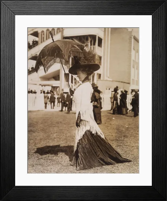 Framed Print : ASCOT FASHION 1910 Framed Print : ASCOT FASHION 1910