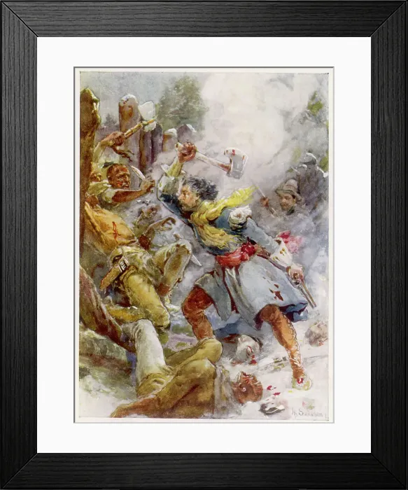 Framed Print : IROQUOIS AT MONTREAL Framed Print : IROQUOIS AT MONTREAL