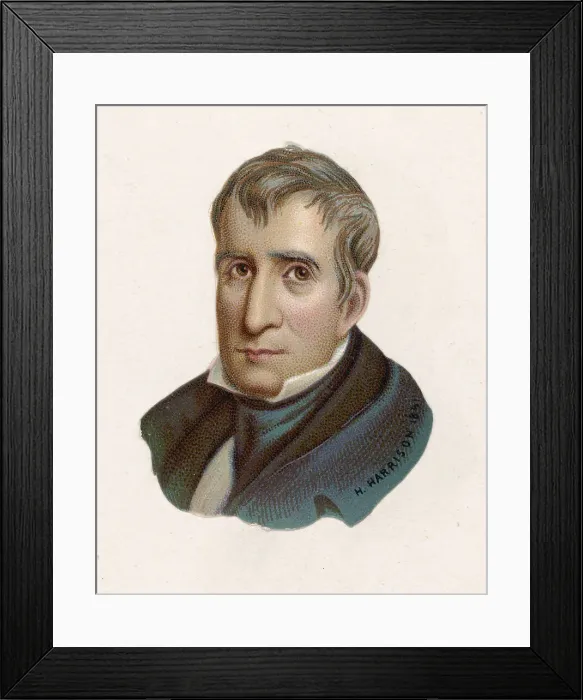 Framed Print : William Henry Harrison Framed Print : William Henry Harrison