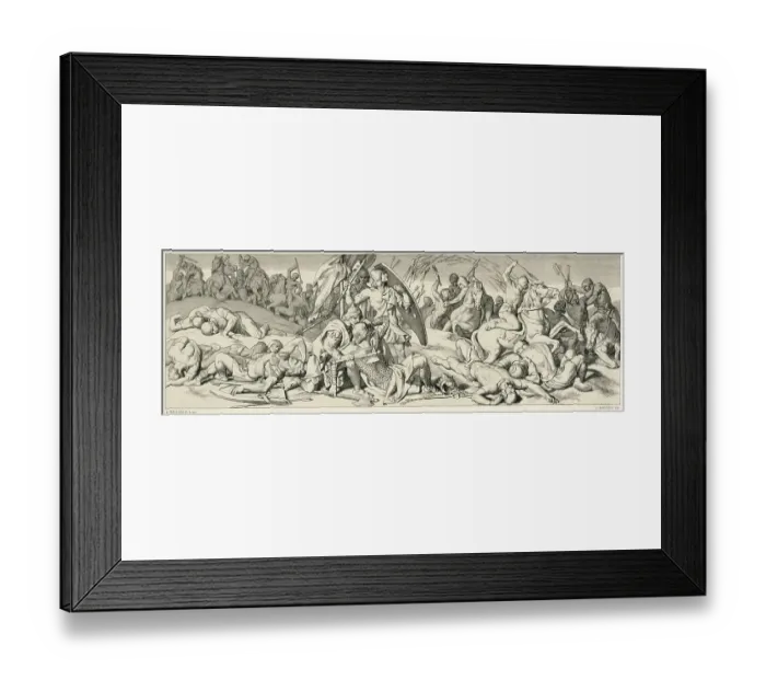 Framed Print : King Harold II dies at the Battle of Hastings Framed Print : King Harold II dies at the Battle of Hastings