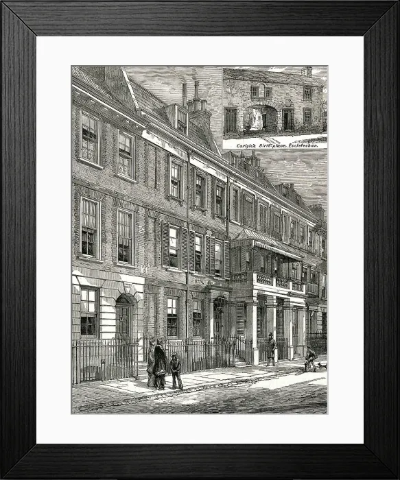 Framed Print : THOMAS CARLYLE / CHEYNE RW Framed Print : THOMAS CARLYLE / CHEYNE RW