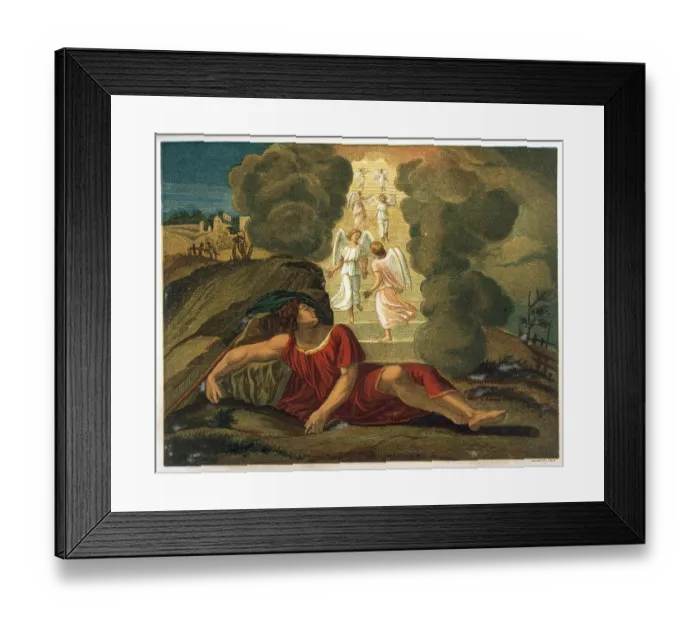 Framed Print : JACOB'S DREAM Framed Print : JACOB'S DREAM