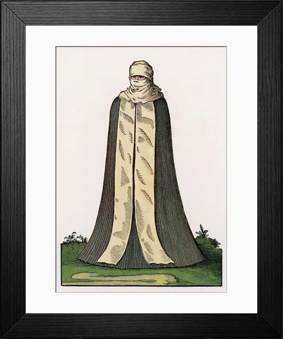 Framed Print : GERMAN WIDOW'S WEEDS Framed Print : GERMAN WIDOW'S WEEDS