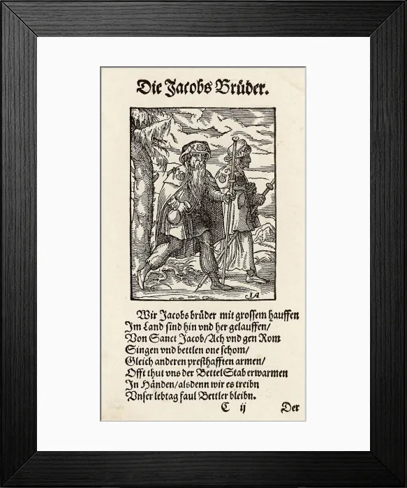 Framed Print : PILGRIMS / COMPOSTELLA Framed Print : PILGRIMS / COMPOSTELLA