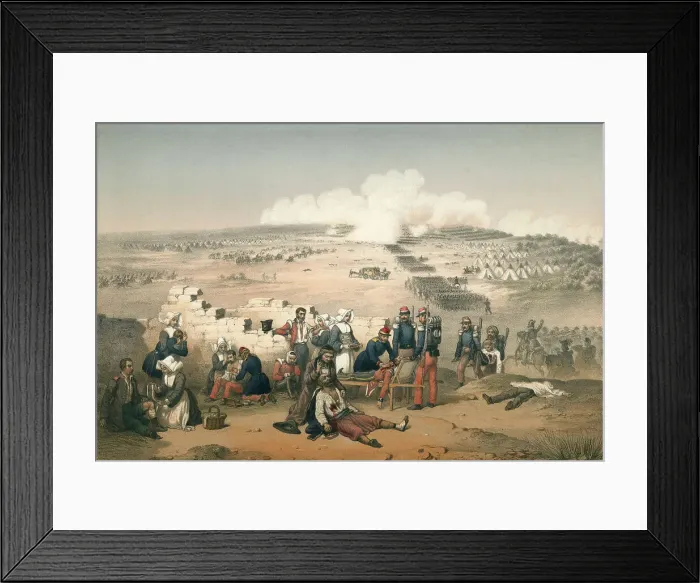Framed Print : BATTLEFIELD LAST RITES Framed Print : BATTLEFIELD LAST RITES