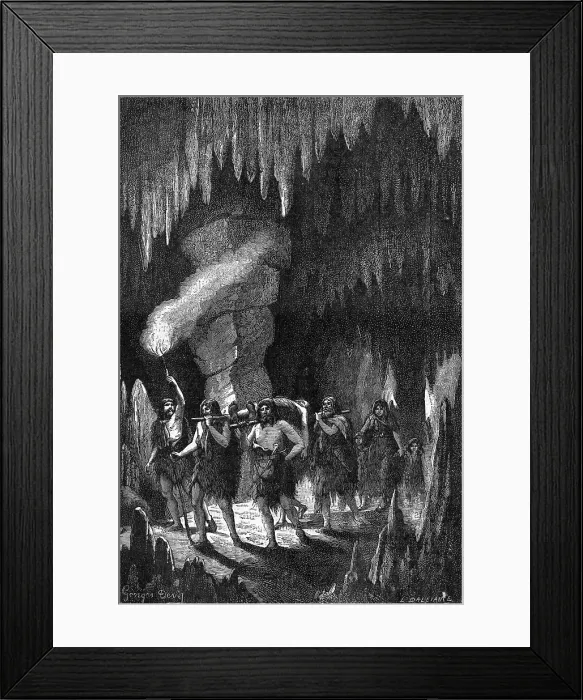 Framed Print : PREHISTORIC CAVE BURIAL1 Framed Print : PREHISTORIC CAVE BURIAL1