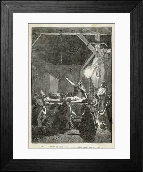 Framed Print : DEATH / REGIONAL / CELTIC Framed Print : DEATH / REGIONAL / CELTIC