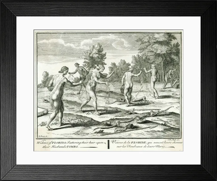 Framed Print : FLORIDA WIDOWS, HAIR Framed Print : FLORIDA WIDOWS, HAIR