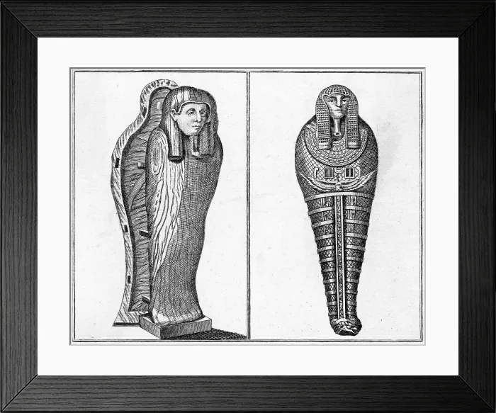 Framed Print : EGYPTIAN MUMMIES Framed Print : EGYPTIAN MUMMIES
