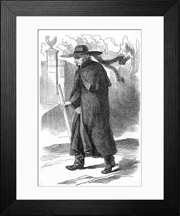 Framed Print : FRENCH PLEUREUR Framed Print : FRENCH PLEUREUR