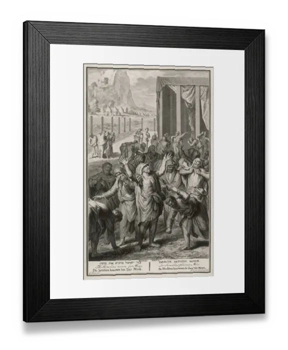 Framed Print : MOURNING FOR MOSES Framed Print : MOURNING FOR MOSES