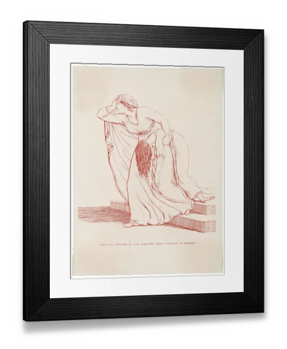 Framed Print : EMMA HAMILTON / REHBURG 12 Framed Print : EMMA HAMILTON / REHBURG 12