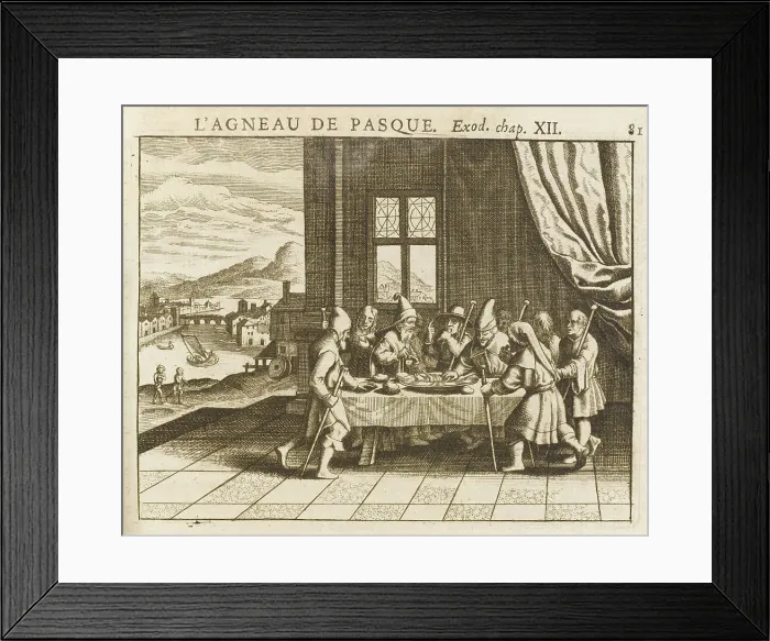 Framed Print : BEFORE LEAVING EGYPT Framed Print : BEFORE LEAVING EGYPT