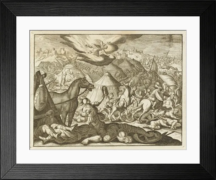 Framed Print : Sennacherib Plague Religion Bible Events Old Framed Print : Sennacherib Plague Religion Bible Events Old