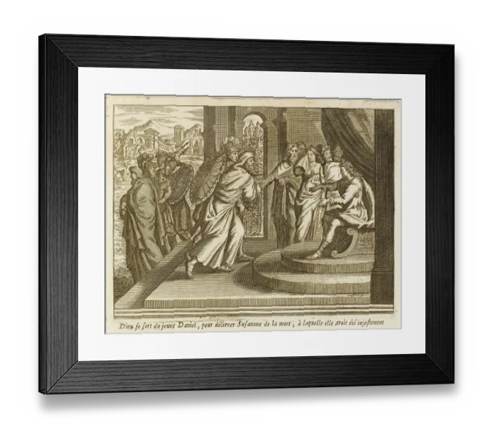 Framed Print : SUSANNA EXONERATED Framed Print : SUSANNA EXONERATED