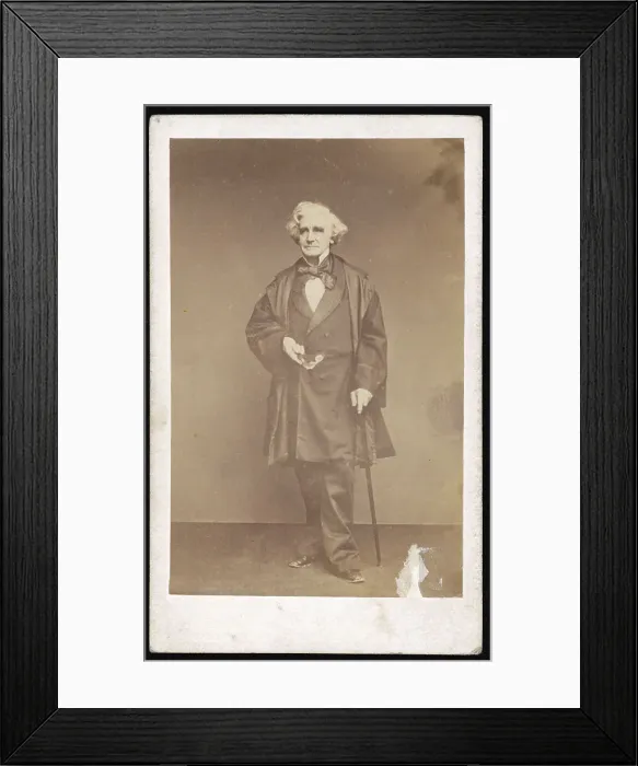 Framed Print : Samuel Carter Hall Cdv 1800 1889 Irish Born Editor Framed Print : Samuel Carter Hall Cdv 1800 1889 Irish Born Editor