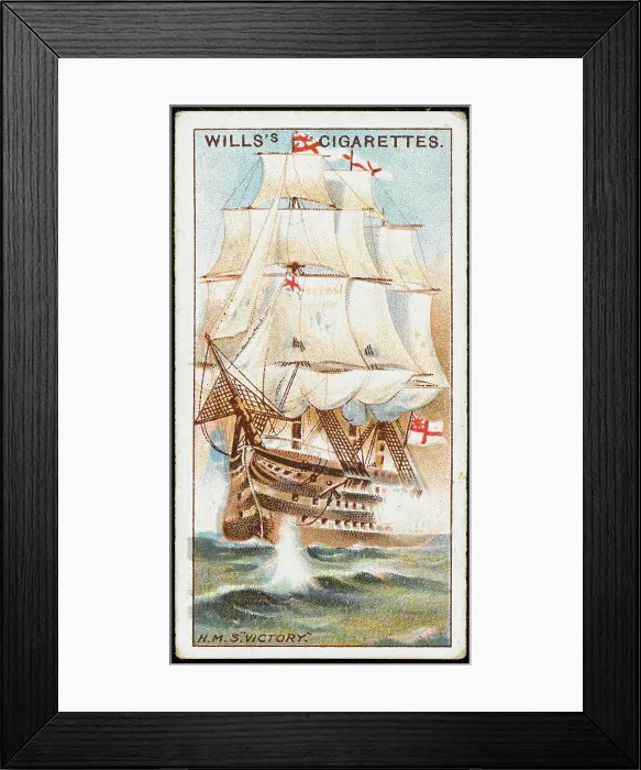 Framed Print : VICTORY AT TRAFALGAR Framed Print : VICTORY AT TRAFALGAR