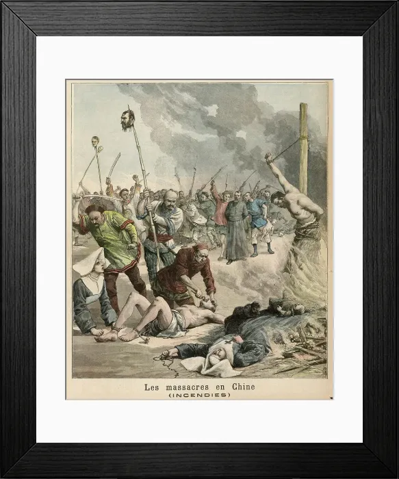 Framed Print : CIVIL WAR / CHINA / MASSACRE Framed Print : CIVIL WAR / CHINA / MASSACRE
