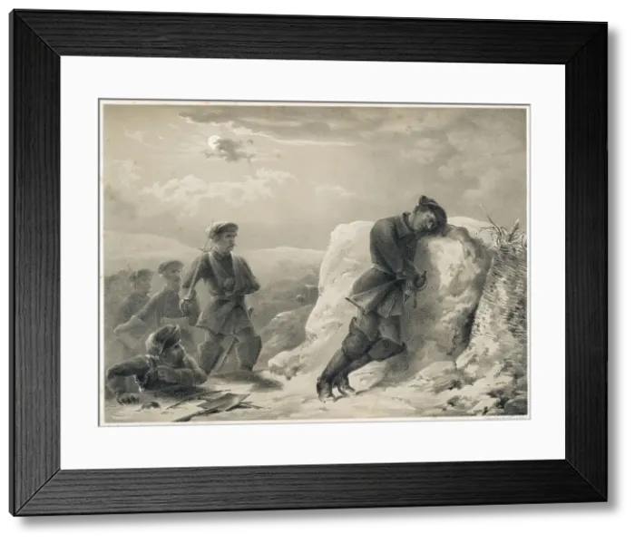 Framed Print : CARL XII OF SWEDEN DIES Framed Print : CARL XII OF SWEDEN DIES