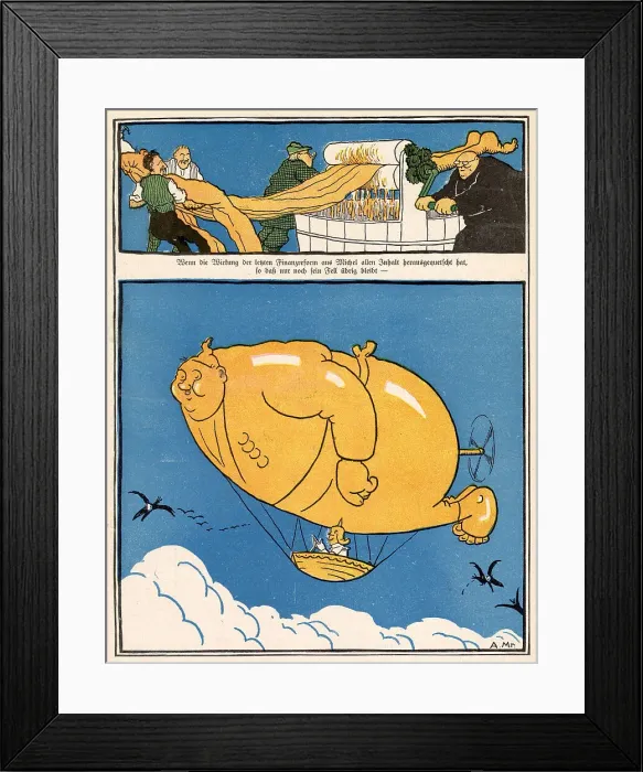 Framed Print : Michel in the air 1909 Framed Print : Michel in the air 1909
