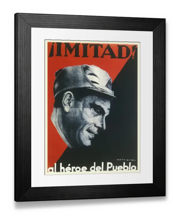 Framed Print : BUENAVENTURA DURRUTI