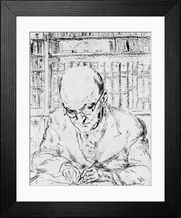 Framed Print : GEORGES DUHAMEL Framed Print : GEORGES DUHAMEL