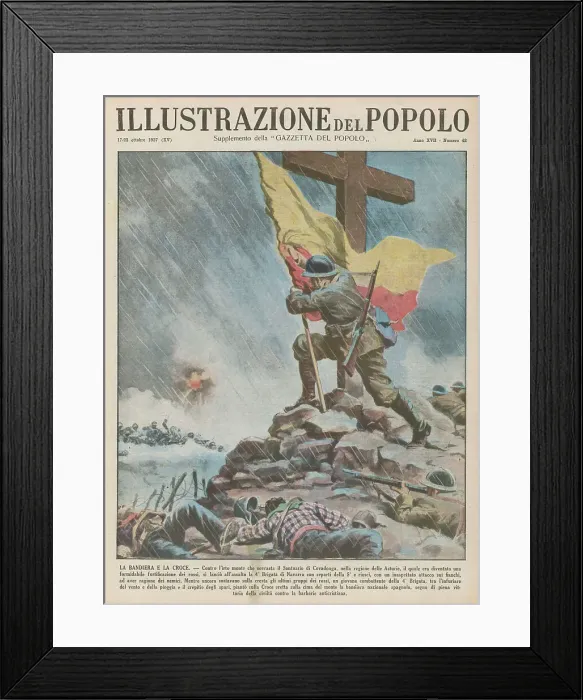 Framed Print : NATIONALIST VICTORY / 1937 Framed Print : NATIONALIST VICTORY / 1937