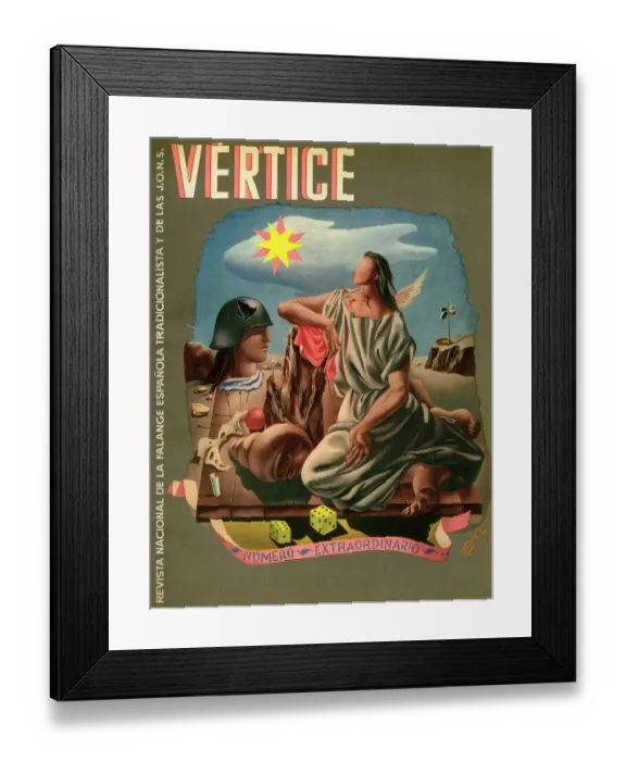 Framed Print : SPANISH CIVIL WAR / POSTER Framed Print : SPANISH CIVIL WAR / POSTER
