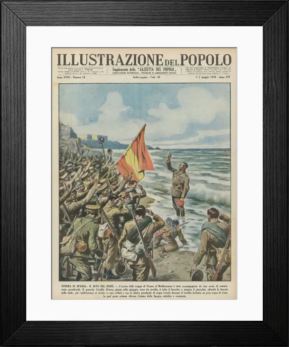 Framed Print : NATIONALISTS REACH SEA Framed Print : NATIONALISTS REACH SEA