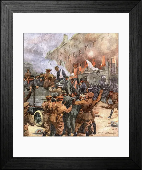 Framed Print : CIVIL WAR DUBLIN 1922 Framed Print : CIVIL WAR DUBLIN 1922