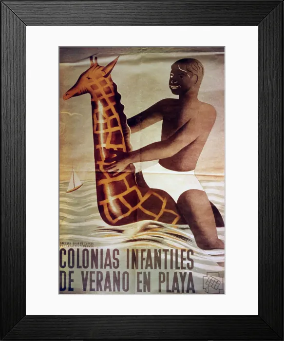 Framed Print : SPANISH WAR / CAMP POSTER Framed Print : SPANISH WAR / CAMP POSTER
