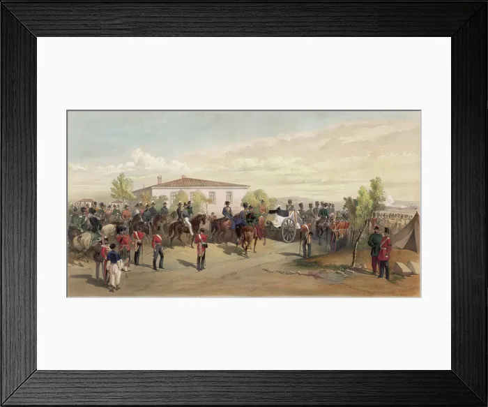 Framed Print : LORD RAGLAN FUNERAL Framed Print : LORD RAGLAN FUNERAL