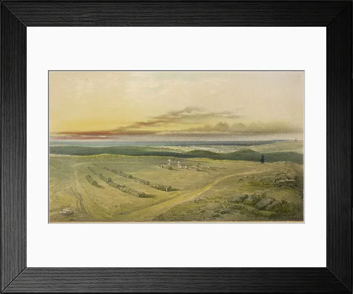Framed Print : GRAVES OF INKERMAN DEAD Framed Print : GRAVES OF INKERMAN DEAD