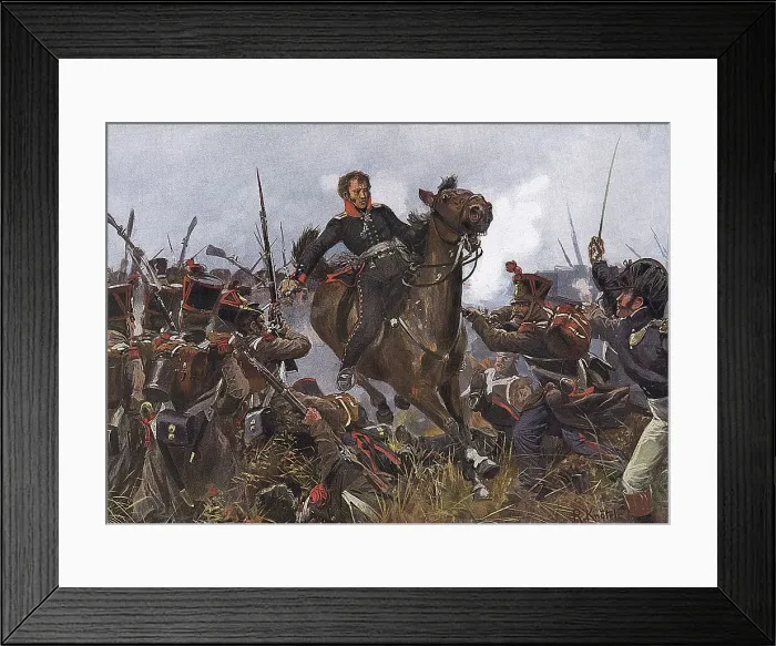 Framed Print : BATTLE OF LEIPZIG 1813 Framed Print : BATTLE OF LEIPZIG 1813